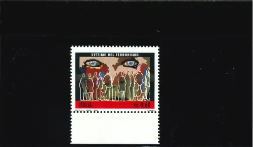 OPFER DES TERRORISMUS GOLDSTREIFEN DAZWISCHEN