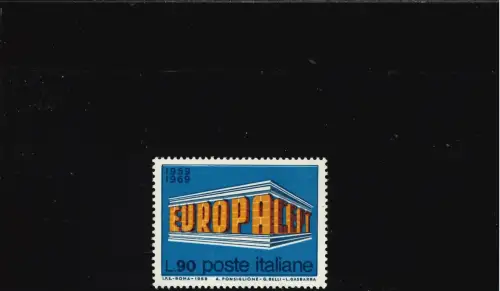 EUROPA 90 L. BLAU NACH UNTEN VERSCHOBEN