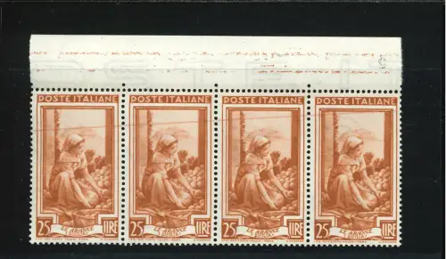 ARBEIT 25 L. VIERZEILIGER FARBSTREIFEN