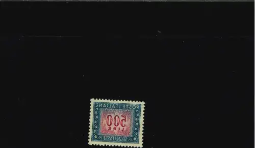 STEUERMARKEN 500 L. GESAMTABZIEHBILD