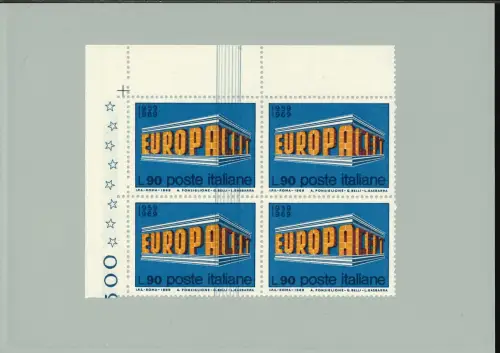 EUROPA 90 L VIERTELSTREIFENBÜNDEL VERT AUF EIN PAAR