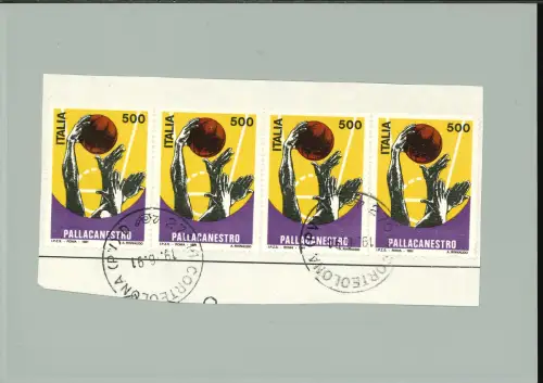 BASKETBALL VIERERSTREIFEN MIT WEISSER BALLVIELFALT