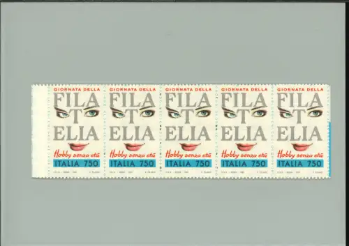 TAG DER PHILATELIE ROTER PUNKT AM AUGE