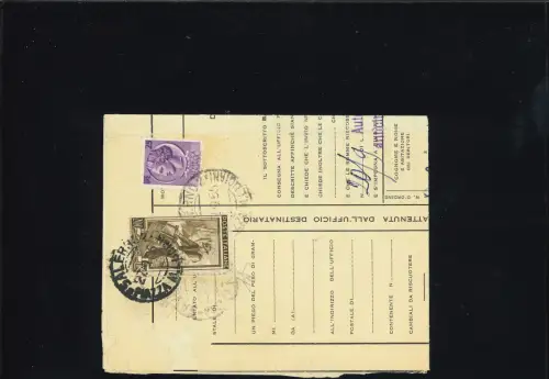 ARBEIT 200 L. 14,1 X 13,3 RECHTS UNGEZÄHNT AUF INNENDIENST