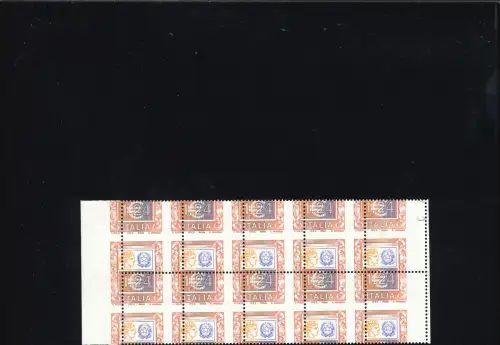 HOHE WERTE 1,24 ZAHNUNG STARK IN BEIDE RICHTUNGEN VERSCHOBEN ZEHNBLOCK