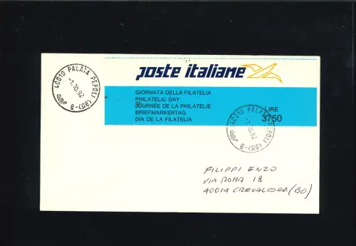 TAG DER PHILATELIE REISECOVER AUF UMSCHLAG