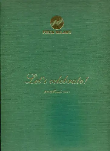 Sondermappe Fiera Milano signiert Fuksas