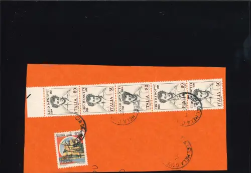 CIRO MENOTTI STREIFEN AUF FRAGMENT UND GEBROCHEN X ZWEI EXEMPLARE