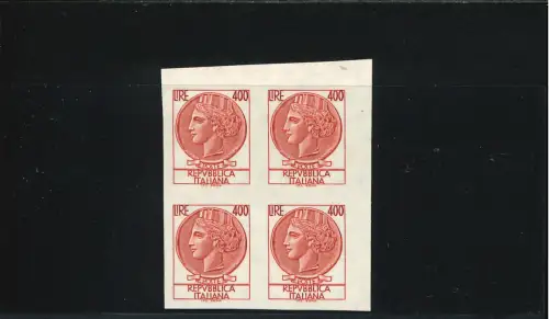 SIRACUSANA 400 L. QUARTINA UNGEZÄHNT RAYBAUDI ZERTIFIZIERT