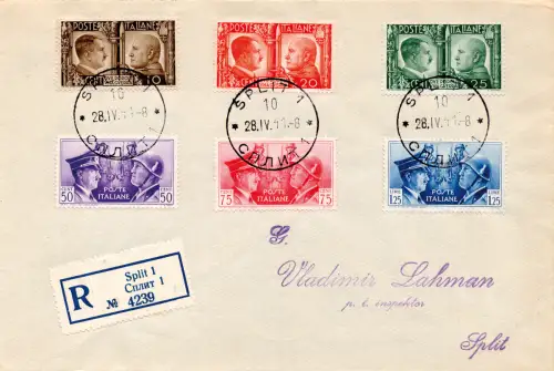 Waffenbruderschaft Nr. 452/457 Serie auf Umschlag Racc.