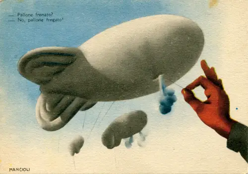 P.N.F. - Postkarte für Nacharbeit Streitkräfte Bremsball