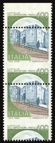 Castelli Lire 400 Sorte doppelter Wert