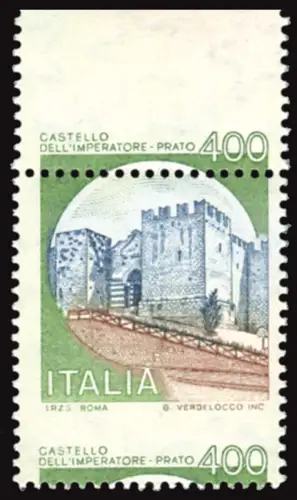 Castelli Lire 400 Sorte verschobene Verzahnung