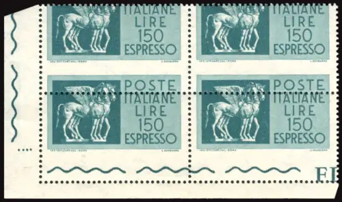 Espresso Lire 150 Cavallo Alato Sorte Verzahnung