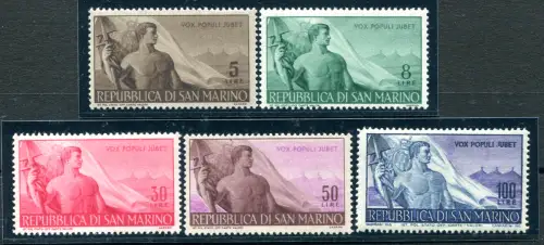 Ich bearbeite die komplette Serie sehr frisch, gut zentriert