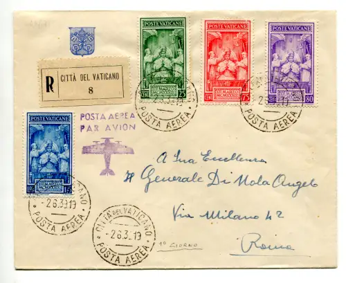 Krönung komplette Serie auf Umschlag Racc. für Rom