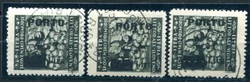 Istrien Slowenische Küste Steuermarken Hafen Ziffer 2 modifiziert