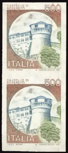 Castelli Lire 500 Sorten ungezähnt