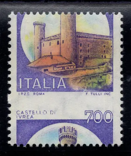 Castelli Lire 700 Sorte verschobene Verzahnung