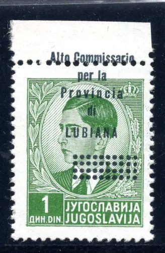 Ljubljana - Hochkommissariat 1 d. n. 44ca exemplarische Sorte