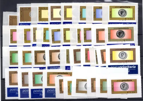 Priority Post komplette Serie 1999/2008 38 Werte