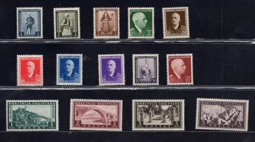 Albanien Occ. Italiana - Ordinaria n. 16/29 - MNH