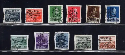 Albanien Occ. Italienische - Verfassungsgebende Versammlung Nr. 1/11 Serie gebraucht