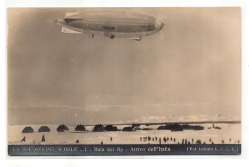 Flugzeug Italien - Edelspedition Postkarte Nr. 1 Baia del Re