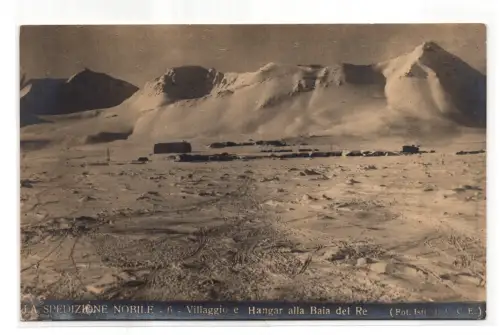 Flugzeug Italien - Edelspedition Postkarte Nr. 6 Dorf Baia Re