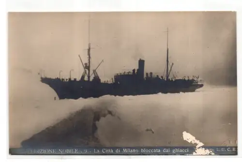 Flugzeug Italien - Eis blockierte Stadt Mailand Nr. 9