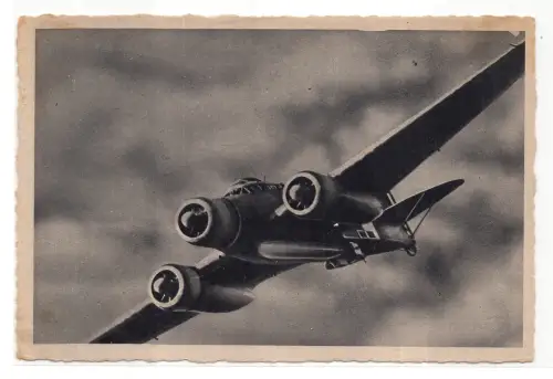 Luftreiniger im Flug - Postkarte