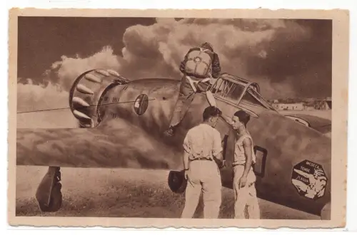 Start einer Jagd - Postkarte