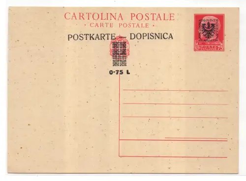 Deutsche Besetzung Cent. 75 Imperiale Nr. C 15 neu