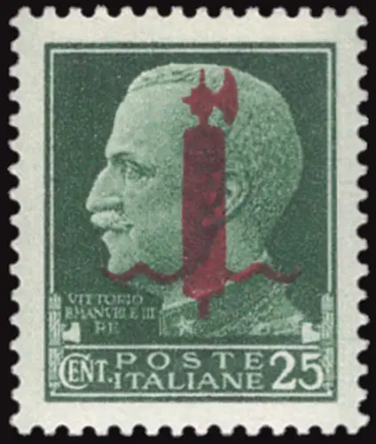 Centband. 25 Nr. 490 sehr gut frisch und gut zentriert