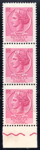 Syrakus Lire 40 Sorten Papier zusammengefasst