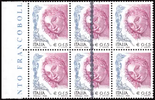 Frau in der Kunst Euro 0,45 Sorten schwarze Kreise