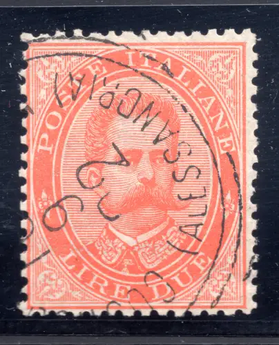 Umberto 2 Lire Nr. 43 gebraucht