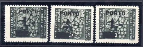 Istrien Slowenische Küste Steuermarken Hafen Tassello III