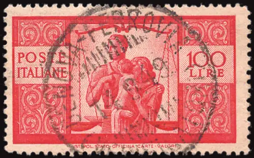 Democratica Lire Sorte Sass. spec. n. 24Ag