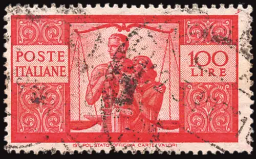 Democratica Lire 100 Sorten Sass. spec. n. 24Ac