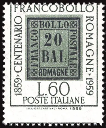 Hundertjahrfeier der Romagna Lire 60 Sorten verschobene Verzahnung