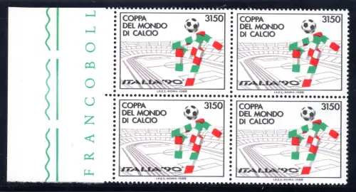 Weltmeisterschaft Italien 90er Sorten Doppeldruck