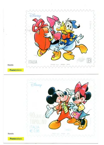 Offizielle Postkarten Valentinstag 2020 - Disney