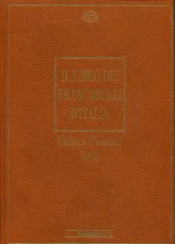 Offizielles Jahresbuch 2003 der Post - Guter Zustand - Briefkasten