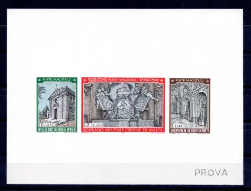 SMOM 1970 Weihnachtsblatt Nr. 3 Druckprobe