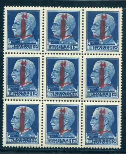 Band Lire 1,25 Schriftsorte Band links unterbrochen