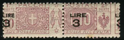 Postpakete Lire 3 von 10 Sorten verschobene Verzahnung