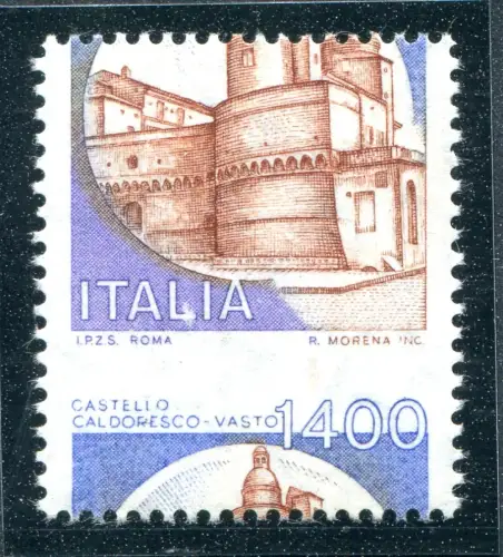 Castelli Lire 1.400 Sorten verschobene Verzahnung