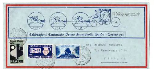 Triennale di Milano Serie + Ergänzung auf Umschlag