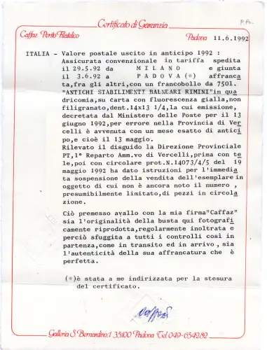 Badeanstalten Rimini vorzeitig gebraucht